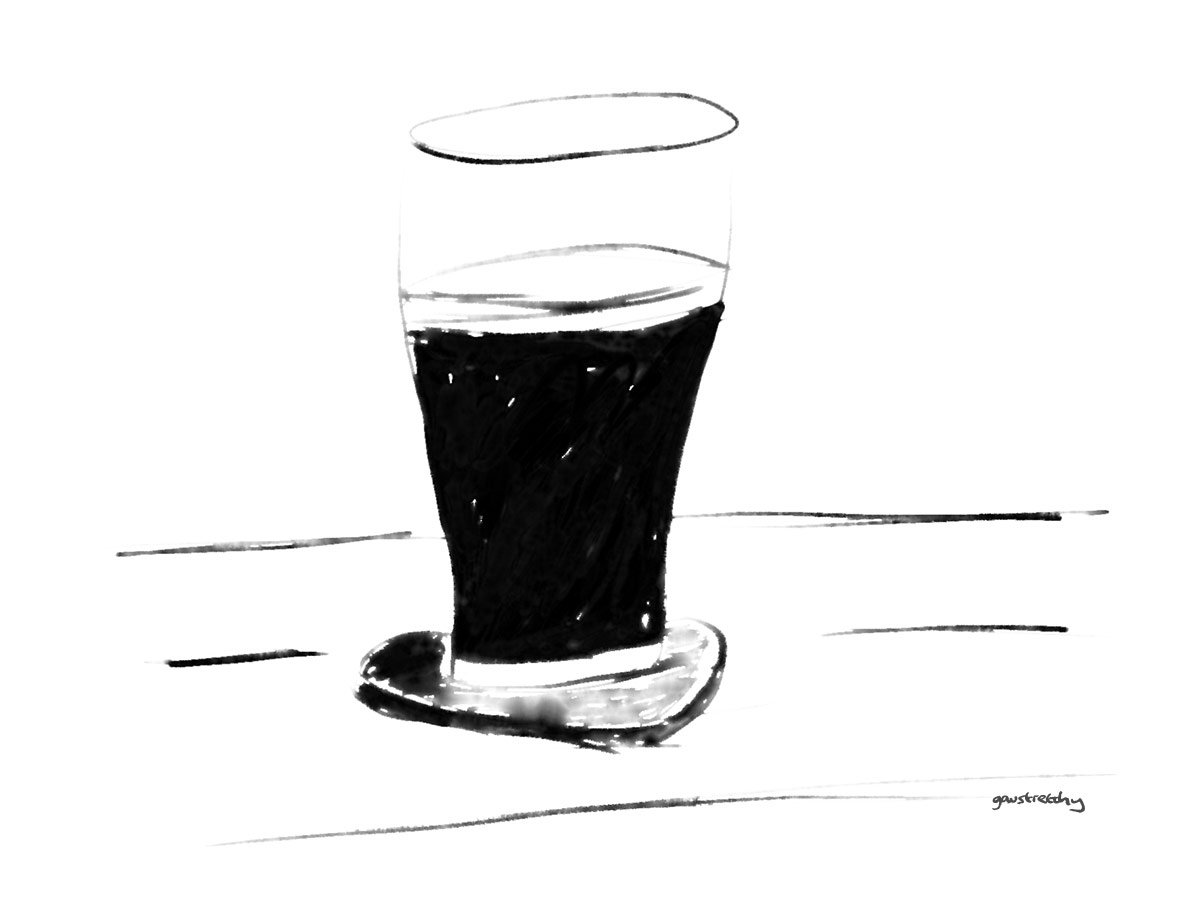 Drinkypoos - A sketch by Gavin Stretchy aka gavstretchy